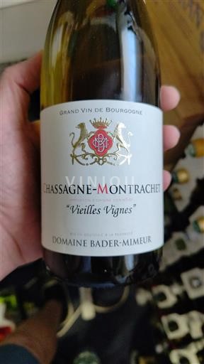 Bourgogne Chassagne-Montrachet Domaine Badermimeur Vieilles Vignes Icke årgångsbetecknad