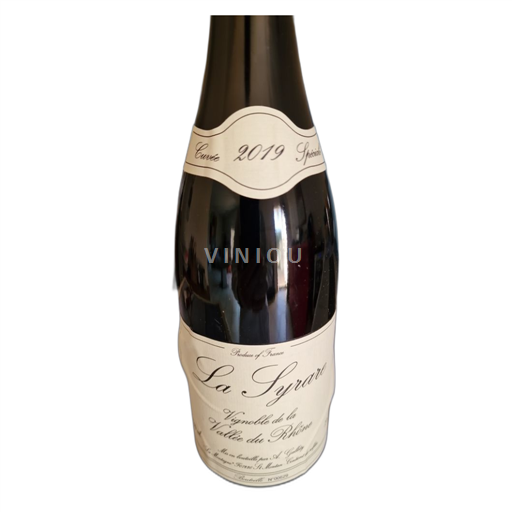 Rhônen laakso Côtes-du-vivarais Domaine Gallety Syrare 2019