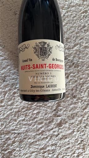 Burgundi Nuits-saint-georges Grand Cru Domaine Dominique Laurent Num%c3%a9ro 1 Vieilles Vignes 2020