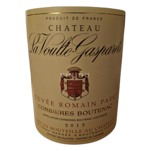 Languedoc Corbières-boutenac Château La Voultegasparets Romain Pauc 2013