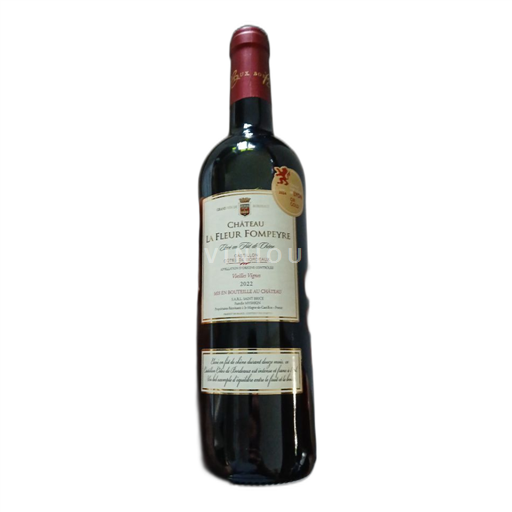 Bordeaux Côtes-de-bourg Château La Fleur Fompeyre 2022