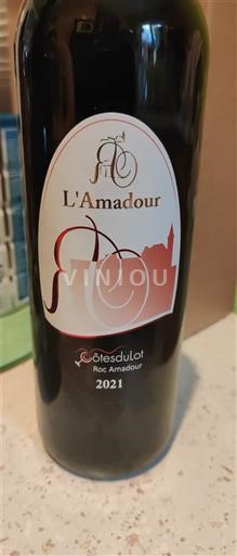 Tây Nam Côtes du Lot Roc Amadour L'Amadour 2021