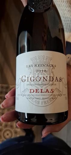 Valle del Rodano Gigondas Delas Les Reinages 2018