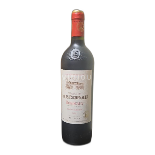 Vin Rouge sec La Réserve Louis Eschenauer 2016 France Bordeaux AOC