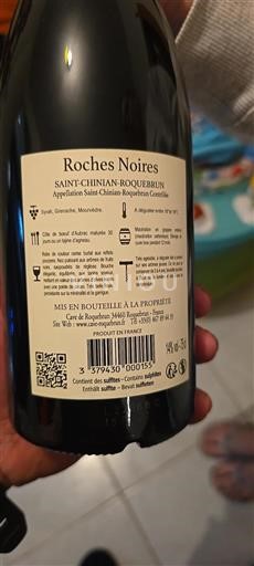 Languedoc Ospecificerad Cave De Roquebrun Roches Noires 2019