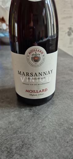 Bourgondië Marsannay Domaine Moillard Les Meurgers 2021