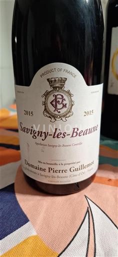Borgonha Savigny-lès-Beaune Domaine Pierre Guillemot 2015