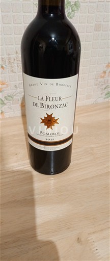 Bordeaux Pomerol La Fleur De Bironzac 2015