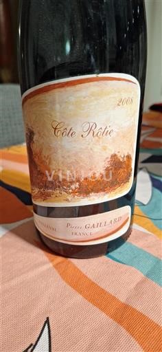 Rhônevallei Côte-rôtie Pierre Gaillard 2008