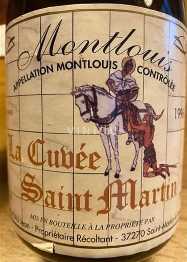 Valle del Loira Montlouis-sur-Loire Montlouis Saint Martin 1996