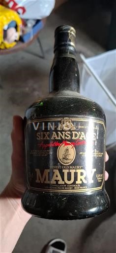 Roussillon Maury Les Vignerons De Maury Six Ans d'Âge Icke årgångsbetecknad