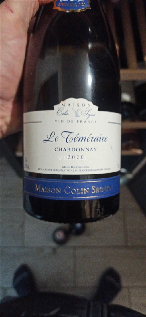 Bourgogne Ikke specificeret Maison Colin Seguin Le Téméraire 2020