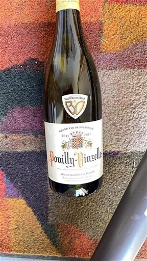 Burgundy Pouilly-Vinzelles Les Grands Crus Blancs 2015