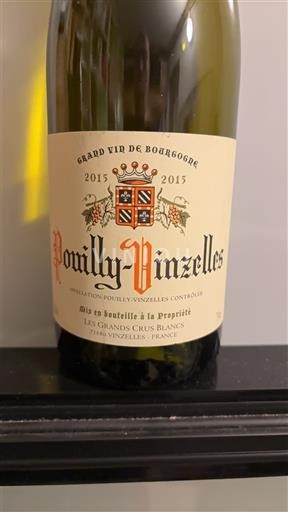 Borgogna Pouilly-vinzelles Les Grands Crus Blancs 2015