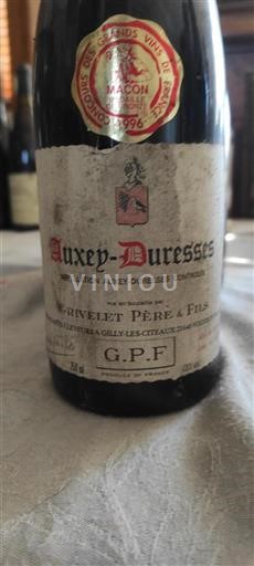 Bourgogne Auxey-duresses Grivelet Père & Fils 1993
