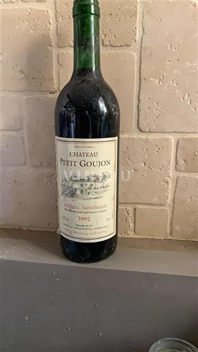 Bordeaux Montagne-saint-émilion Château Petit Goujon 1992