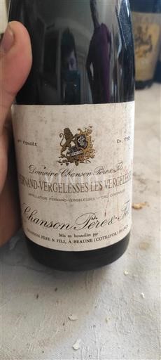 Burgundy Unspecified Premier Cru Chanson Père & Fils Pernand-Vergelesses Les Vergelesses 1996