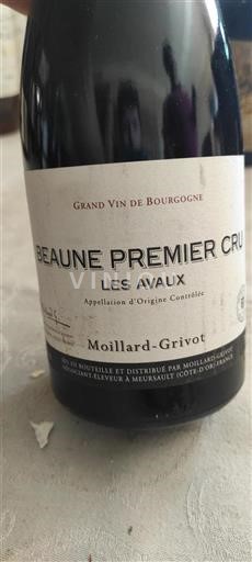 Bourgogne Ospecificerad Premier Cru Moillardgrivot Les Avaux 2011