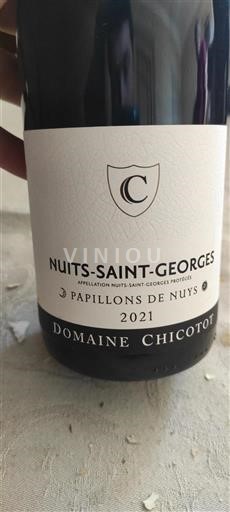 Burgundija Nuits-Saint-Georges Domaine Chicotot Papillons de Nuys 2021