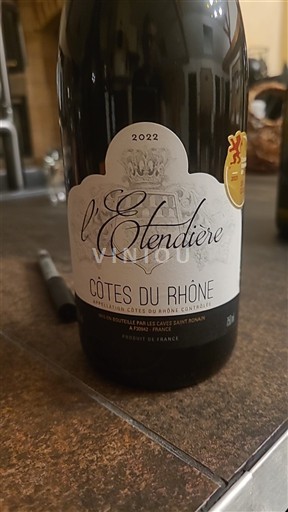 Valle del Ródano Côtes del Ródano L'étendière 2022