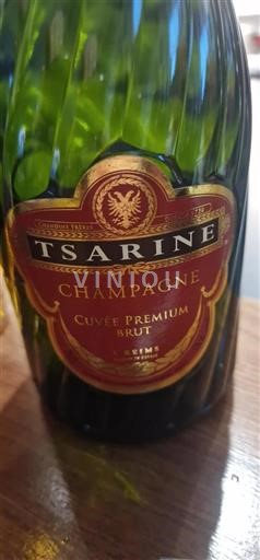 Champaña Champán Tsarine Premium Sin añada