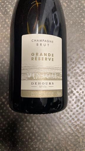 Champaña Champán Dehours & Fils Grande Réserve 2021