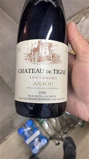 Loire Valley Anjou Château Tigné Les Landes 1998