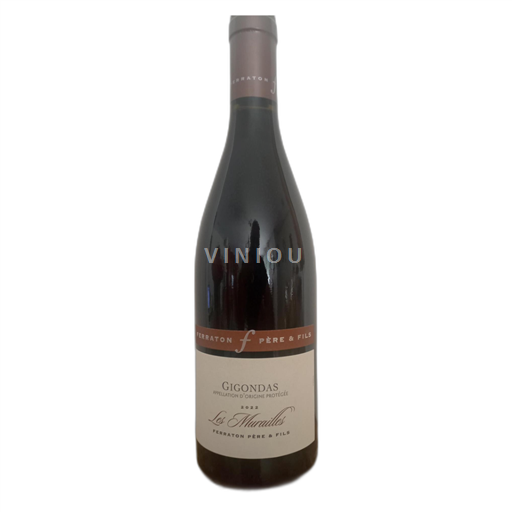 Vin Rouge sec Les Murailles Ferraton Père & Fils 2022 France Vallée du Rhône Gigondas AOC