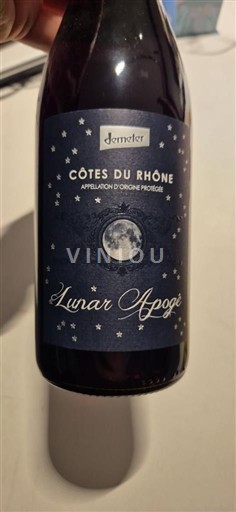 Vallée du Rhône Côtes-du-rhône Lunar Apogé 2022