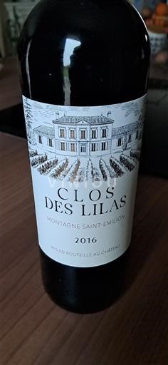 Bordeaux Montagne-Saint-Émilion Clos Des Lilas 2016