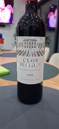 Bordeaux Montagne-saint-émilion Clos Des Lilas 2016