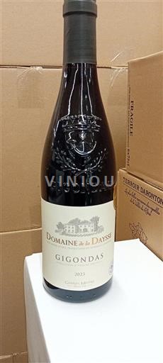 Vin Rouge sec Domaine La Daysse 2023 France Vallée du Rhône Gigondas AOC
