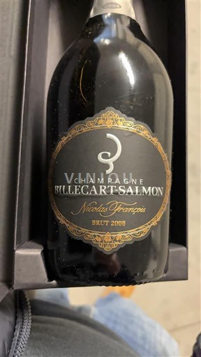 Šampanja Šampanjec Billecartsalmon Nicolas François 2008