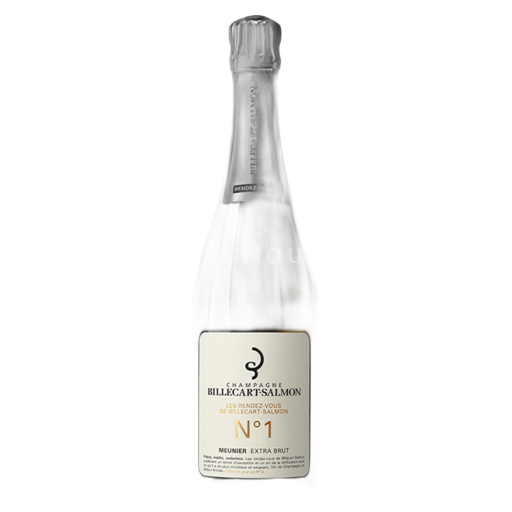 Vin Effervescent Blanc extra-brut Rendez-vous N°1 Pinot Meunier Extra-Brut Billecart-Salmon Non millésimé France Champagne AOC