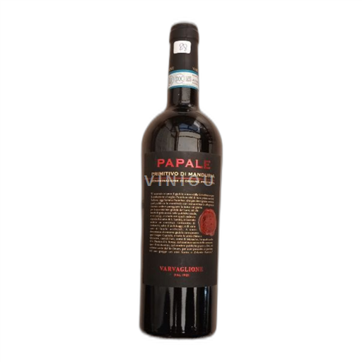 Puglia Wines of Puglia Varvaglione Papale Primitivo Di Manduria 2022