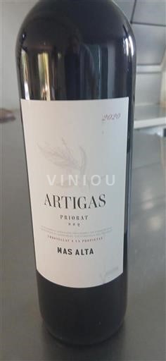 Catalonia Priorat Mas Alta Artigas 2020