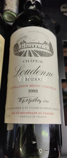 Bordeaux Médoc Cru Bourgeois Château Loudenne 1982