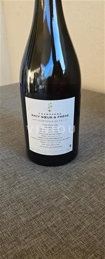 Champagne Sacy Sœur & Frère Les Courtisols du Futur 2019