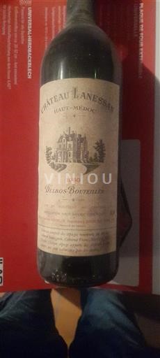 Bordeaux Haut-Médoc Château Lanessan 1980