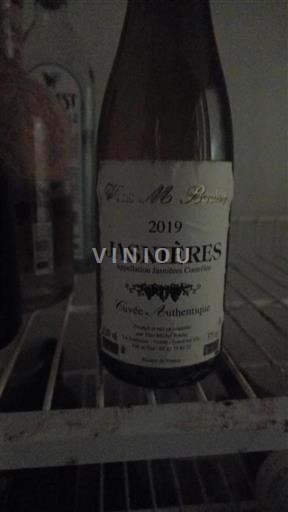 Valle della Loira Jasnières Yves M Bouley Authentique 2019