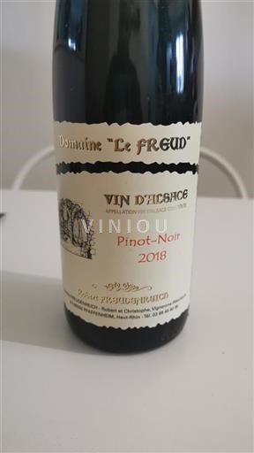 Alsacia No especificado Domaine Le Freud Pinot-Noir 2018