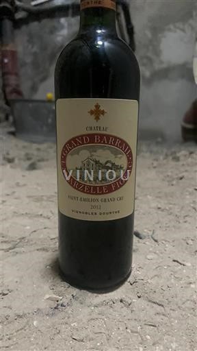 Bordeaux Saint-Émilion Grand Cru Grand Cru Château Grand Barrail Lamarzelle Figeac 2012