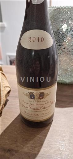 Burgundija Ni doloceno Domaine Saint Saturnin De Vergy 2010