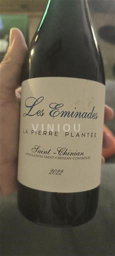 Languedoc Saint-Chinian Les Éminades La Pierre Plantée 2022