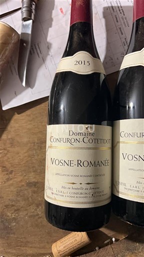 Borgonha Vosne-romanée Grand Cru Domaine Confuroncotetidot 2015