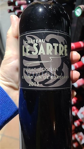 Bordeaux Pessac-Léognan Château Le Sartre 2014