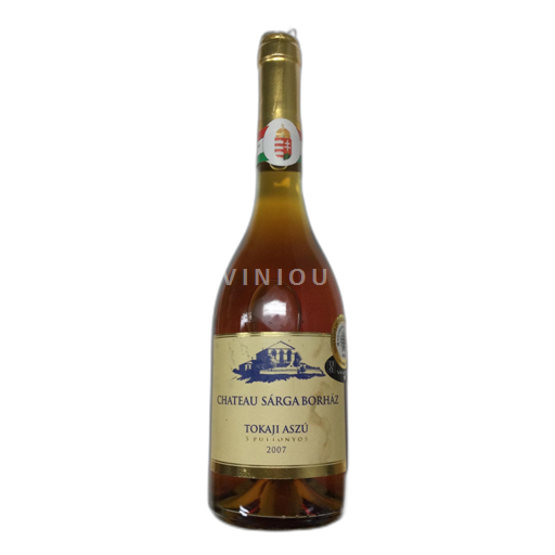 Tokaj Tokaji Eszencia Sarga Borhaz 2007