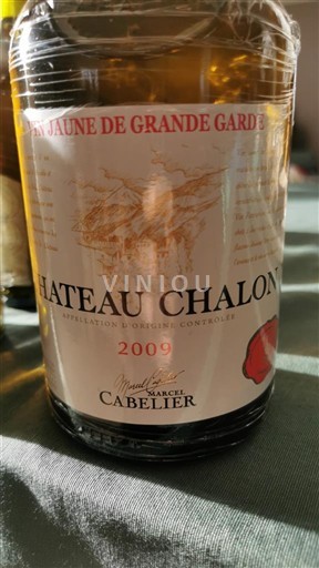 Jura Château-chalon Marcel Cabelier 2009