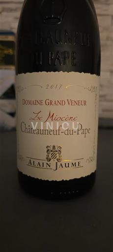 Vallée du Rhône Châteauneuf-du-pape Domaine Grand Veneur Le Miocène 2017