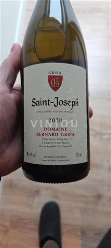 Рона долина Сент-Жозеф Domaine Bernard Gripa 2020